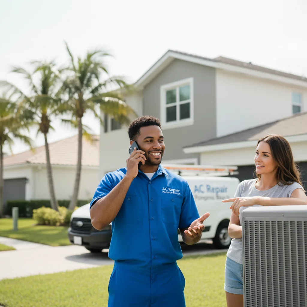 AC Repair Pompano Beach customer support in Horsham